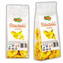 Džiovinti bananų traškučiai triušiams ir graužikams Alegia, 4 x 50 g