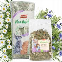 Džiovintos žolelės šinšiloms ir graužikams HAY, 800 g
