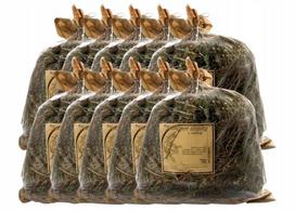 Žiurkėnų ir triušių šienas Wio-Mar Jasmine su melisa, 300 g, 10 vnt.