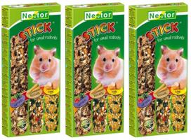 Triušiams ir graužikams skirtas pašaras DELICACY NESTOR, su serbentais, sausainiais ir kiaušiniu, 3 vnt.