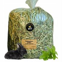 Triušiams skirtos šienas su mėtomis, 1 kg