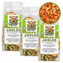 Džiovinti obuolių griežinėliai graužikams, triušiams, žiurkėnams, 3 x 60 g