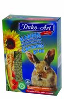 Triušių pašaro granulės Dako-Art Chrumiś, 0,5 kg