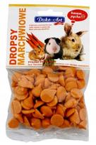 Graužikų skanėstai Dako-Art su morkomis, 75 g