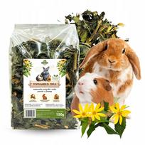 Topinambų žolė 150 g – SAMFARM žolelės triušiams ir graužikams