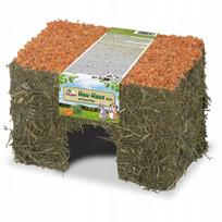 Žolelių ir morkų namelis JR Farm, 75 g, žiurkėms, žiurkėnams, smiltpelėms