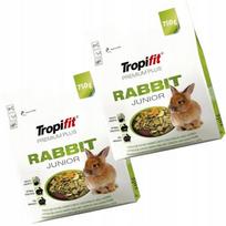 Triušių pašaras Tropifit Premium Plus Junior, 2 x 750 g