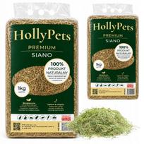 Žolė ir žolelės triušiams, graužikams HOLLYPETS, 2 x 1 kg