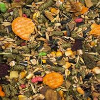 Graužikų, kiaulių ir triušių pašaro mišinys su daržovėmis ir vaisiais, 19 kg, MUESLI