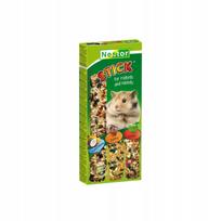 Triušiams ir graužikams, Nestor Kolby Classic 3in1 užkandis su kokosu, bananais, medumi ir obuoliais, 175 g