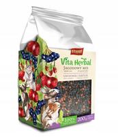 Graužikų ir triušių pašaras Vita Herbal su mėlynėmis, 200 g