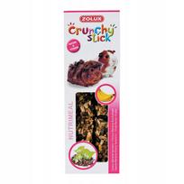Lesalas graužikams ZOLUX Crunchy Stick su bananais ir grikiais, 115 g