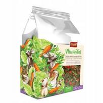 Žolelės graužikams ir triušiams Vita Herbal, avižos su morkomis, 150 g