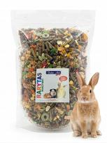 Maistas graužikams ir triušiams Rarity Vegetable, 3 l, Dako-Art #870