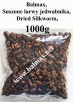 Džiovintos šilko kirmėlių lervos BALMAX graužikams, 1000 g