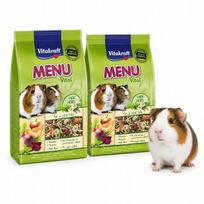 Jūrų kiaulyčių pašaras VITAKRAFT MENU VITAL, 2 x 1 kg