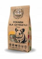 Šinšilų pašaro granulės Futrzaki & Spółka, 0,75 kg