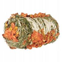Triušiams skirtas Trixie šienas su moliūgu ir morka, 200 g, 10x18 cm