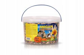 Graužikų mišinys MEGAN, triušiams, žiurkėnams, jūrų kiaulytėms, 12 x 3 l