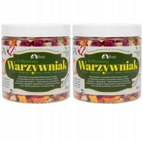Liofilizuotų daržovių skanėstas graužikams TIVO, 2 x 50 g
