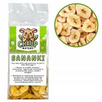 Džiovinti bananai graužikams ir triušiams, 50 g