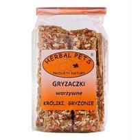Džiovintos daržovių lazdelės graužikams ir triušiams Herbal Pets, 160 g