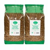 Džiovintos miltinių kirmėlių lervos graužikams, ežiams, žiurkėnams ir koi, 1 kg
