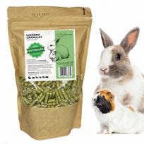 Triušių ir graužikų pašaras ALFALFA, granuliuotas, 500 g