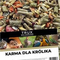 Triušių pašaras TRUX, 10 kg, granuliuotas mišinys su žolelėmis
