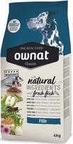 Sausas šunų maistas Ownat Fish Classic, 4 kg, su šviežia žuvimi