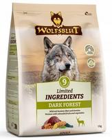 Šunų pašaras Wolfsblut Dark Forest su elniena ir saldžiomis bulvėmis, 1 kg