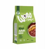 Šunų maistas WOW MINI ADULT su jautiena ir obuoliais, 1 kg