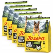Sausas pašaras šunims Josera High Protein Chicken, 5 x 900 g