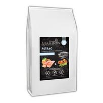 Sausas pašaras jautriems, sterilizuotiems šunims MASSON su upėtakiu ir lašiša, 2 kg