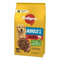 Šunų maistas PEDIGREE su jautiena ir daržovėmis, 500 g