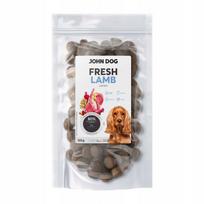 Sausas ėdalas su aviena suaugusiems šunims John Dog Crisps M, 120 g