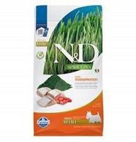 Sausas šunų maistas N&D Spirulina Adult Mini, silkė ir goji uogos, 2 kg