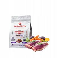 Sausas šunų pašaras be grūdų su antiena, 1,5 kg, Nutrihealth Pets