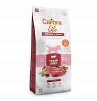 Šunų maistas Calibra Life Starter & Puppy su šviežia jautiena, 12 kg