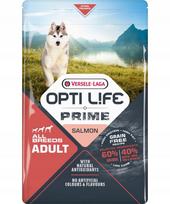 Šunų pašaras VERSELE-LAGA Opti Life Prime Adult su lašiša, be grūdų, 2,5 kg