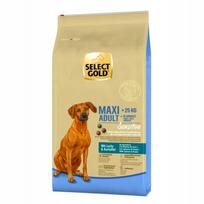 Sausas šunų pašaras SELECT GOLD Sensitive Maxi, lašiša ir bulvės, 12 kg