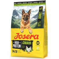 Sausas pašaras su vištiena suaugusiems šunims JOSERA High Protein, 3 kg