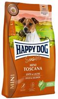 Šunų maistas Happy Dog Adult Mini Toscana antiena ir lašiša, 10 kg