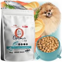 Mažų veislių šunų maistas su žuvimi ir bulvėmis 4 kg Optimus Canis Premium