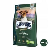 Šunų maistas Happy Dog Sensible Mini Montana su arkliena, 300 g