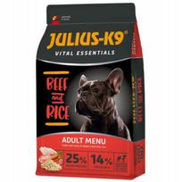 Šunų maistas Julius-K9 Vital Essentials su jautiena ir ryžiais, 12 kg