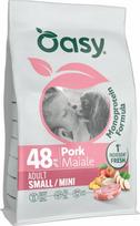 Šunų maistas OASY Monoprotein mažų veislių su kiauliena, 800 g