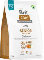 Šunų maistas BRIT Care Senior Light su lašiša ir bulvėmis, 3 kg