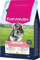 Sausas pašaras pagyvenusiems mažų veislių šunims EUKANUBA Chicken, 3 kg