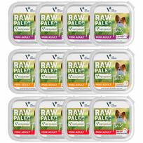 Šlapias mažų veislių šunų maistas RAW PALEO Mini Adult, įvairių skonių, be grūdų, 6 x 150 g
